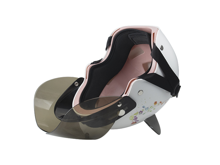 女電動車頭盔四季可愛半盔安全帽現貨 女電動車頭盔四季可愛半盔安全帽現貨